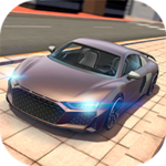 extreme car driving simulator android application logo